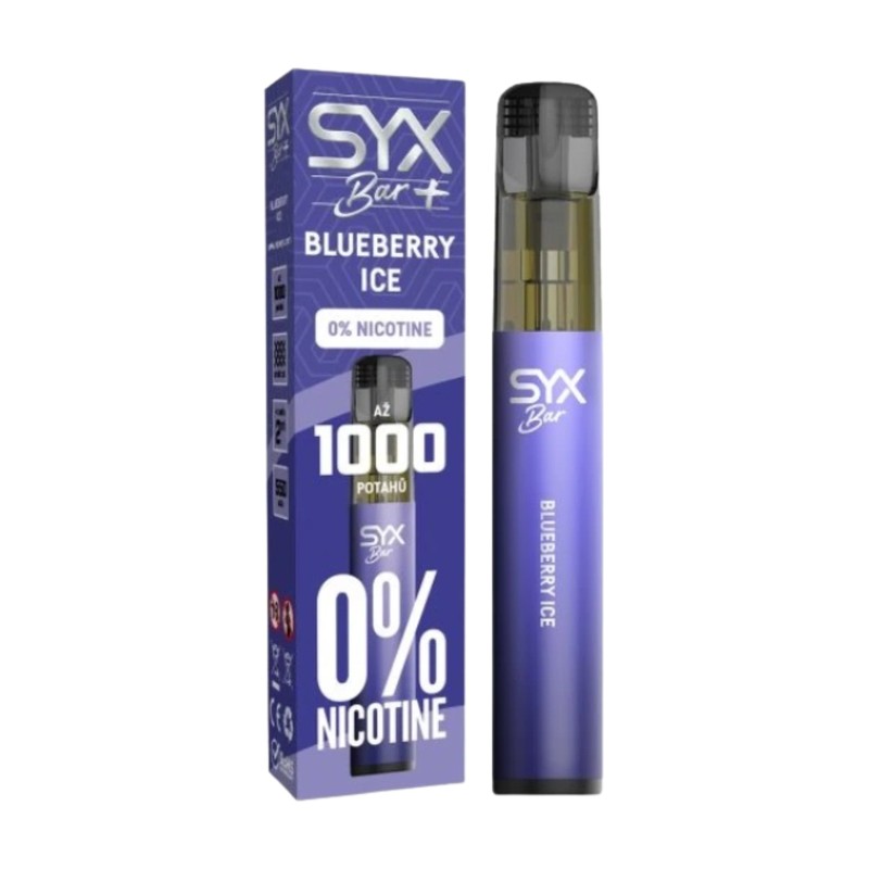 AI: Syx Bar 1000 Blueberry Ice - 0mg