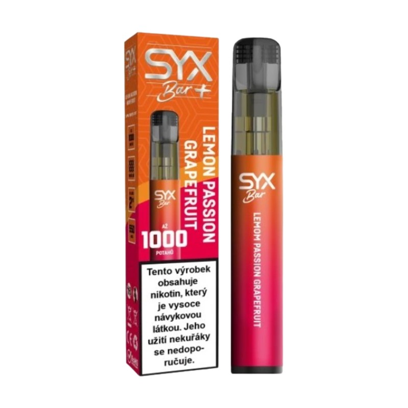 AI: Syx Bar 1000 Lemon Pass. Grape. - 16.5mg