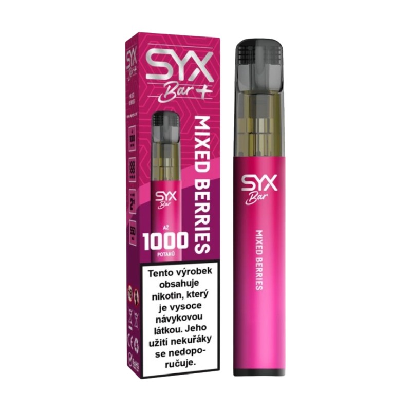 AI: Syx Bar 1000 Mixed Berries - 16.5mg
