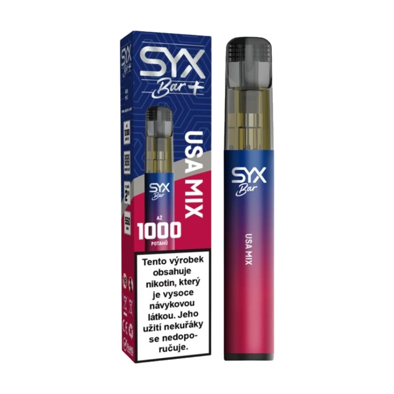 AI: Syx Bar 1000 USA Mix - 16.5mg