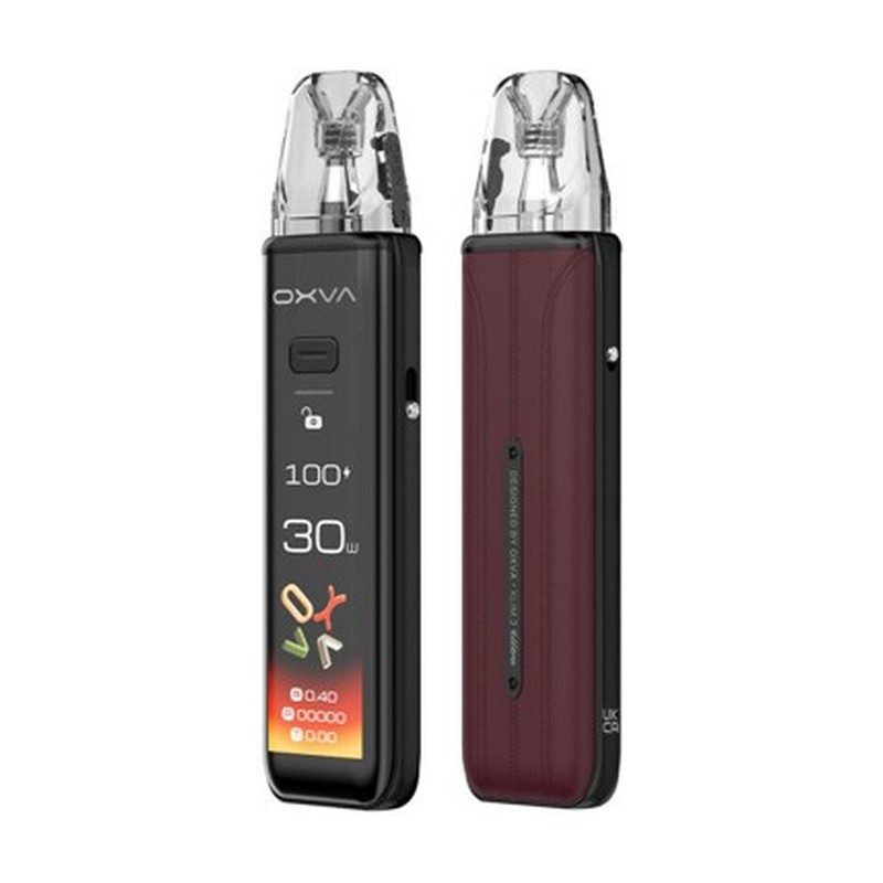 AI: OXVA Xlim 3 ULTRA e-cigarette 1500mAh Bordeaux Red
