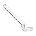 AI: Skleněnka fajfka na dab 7.5cm/1ks (cong dai) 2772