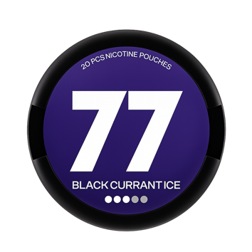 AI: 77 Nikotinové sáčky Black Currant Ice