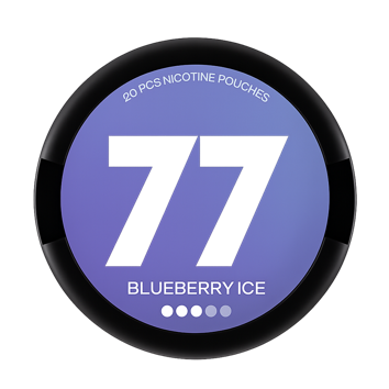 AI: 77 Nikotinové sáčky Blueberry Ice