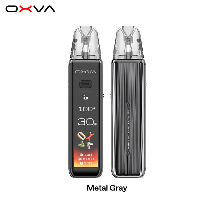 AI Find: OXVA Xlim 3 ULTRA e-cigarette 1500mAh Metal Gray