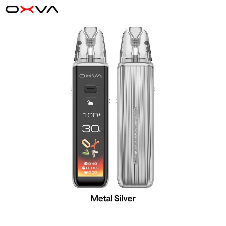 AI Find: OXVA Xlim 3 ULTRA e-cigarette 1500mAh Metal Silver