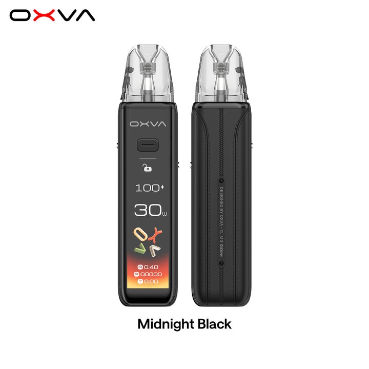 AI Find: OXVA Xlim 3 ULTRA e-cigarette 1500mAh Midnight Black