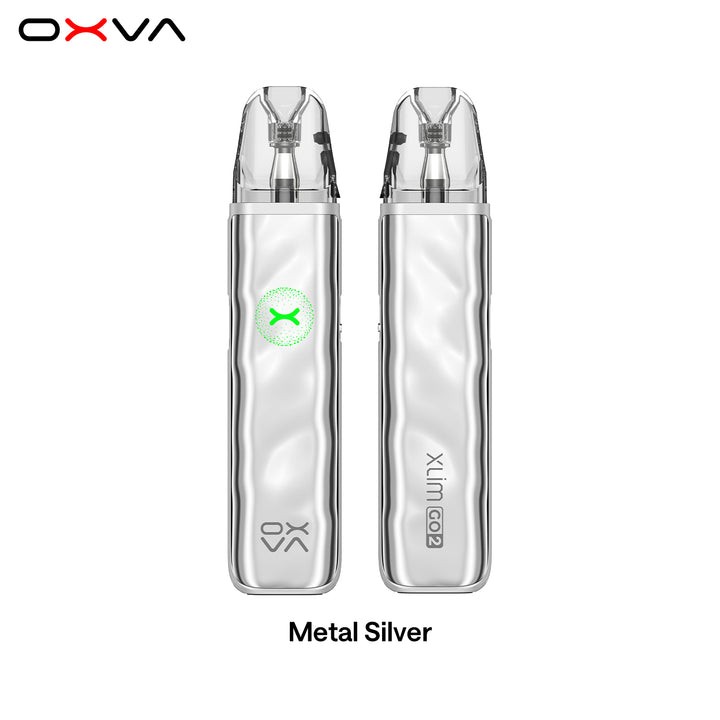 AI Find: OXVA Xlim Go 2 e-cigarette 1500mAh Metal Silver