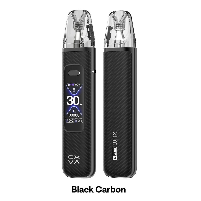 AI Find: OXVA Xlim Pro 3 e-cigarette 1500mAh Black Carbon