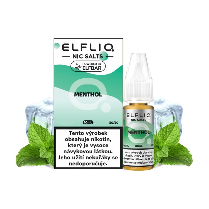 AI: Eliquid Elfliq Nic Salt Menthol 10ml - 20mg