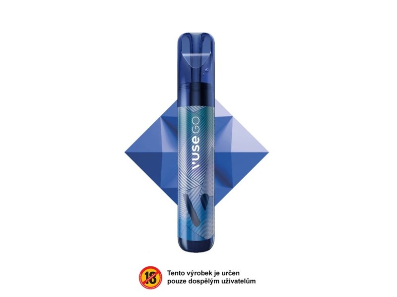 [VUSEGOBLUMIN18] Vuse Go 1000 Pen Blueberry Mint - 18mg