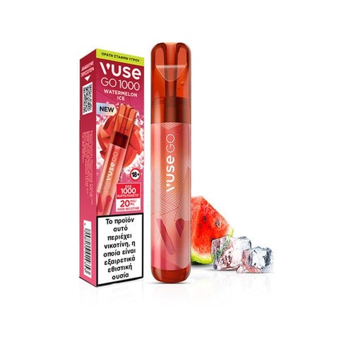 [VUSEGOWATMIN18] Vuse Go 1000 Pen Watermelon Mint - 18mg
