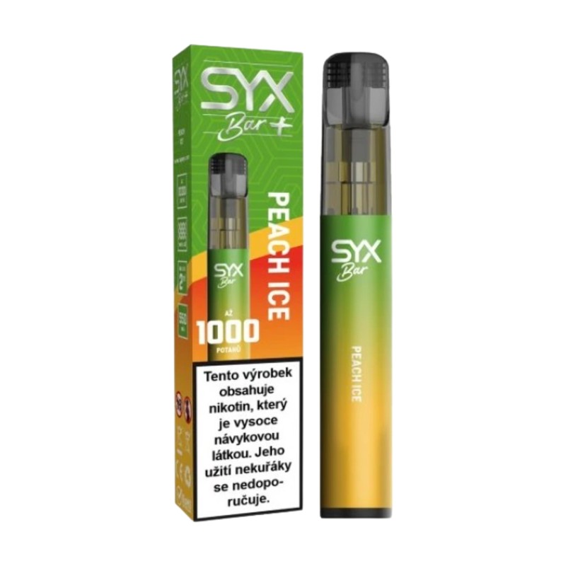 [SXBPEAICE16] Syx Bar 1000 Peach Ice - 16.5mg