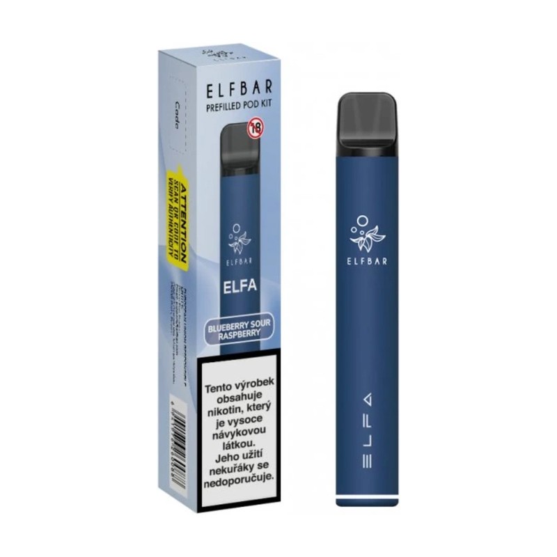 [ELFADARBLUBLURAS20] Elfa Kit Dark Blue Blueberry Raspberry 2ml - 20mg