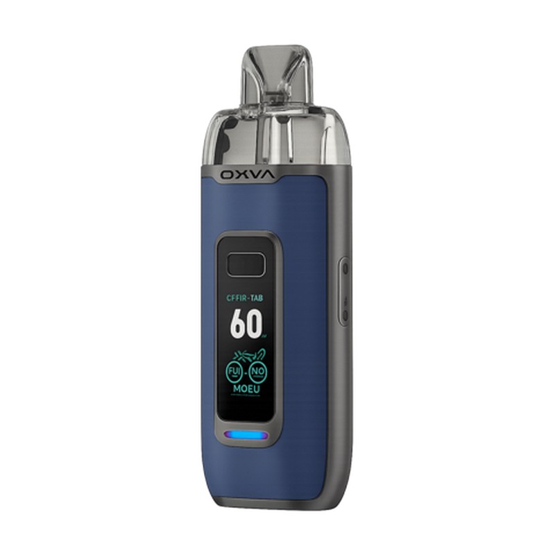 [OXVAVPRIMEBLULEA] OXVA VPRIME e-cigarette 2600mAh Blue Leather