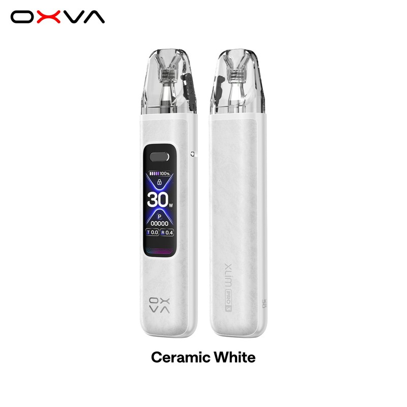 OXVA Xlim Pro 3 e-cigarette 1500mAh Ceramic White
