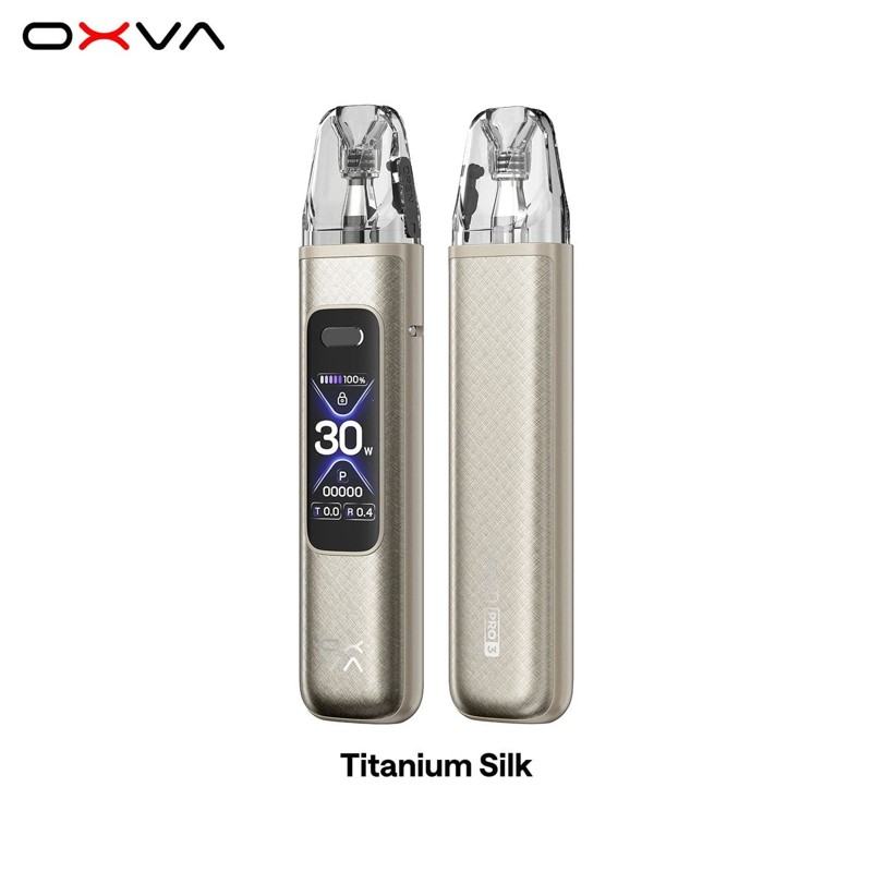 OXVA Xlim Pro 3 e-cigarette 1500mAh Titanium Silk