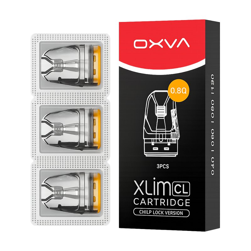 [OXVAXLIMCLV3CART08OHM3PK] OXVA Xlim CL/V3 Pod Top Fill cartridge 0,8ohm 2ml 3Pack
