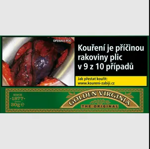 [GOLVIR30G] Golden Virginia 30g - cigaretový tabák