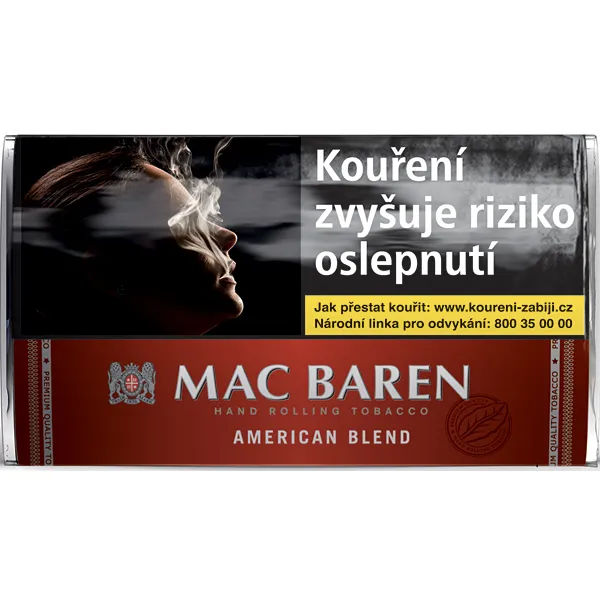 [MACBARAMEBLE30G] Mac Baren American Blend 30g - cigaretový tabák