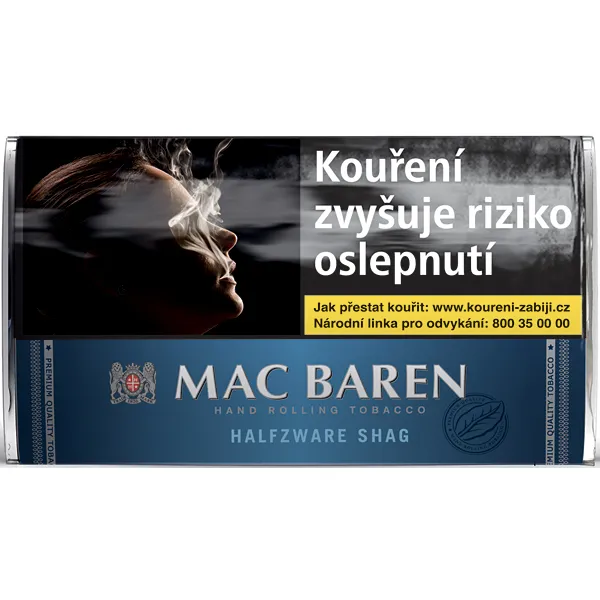 [MACBARHAL30G] Mac Baren Halfzware 30g - cigaretový tabák
