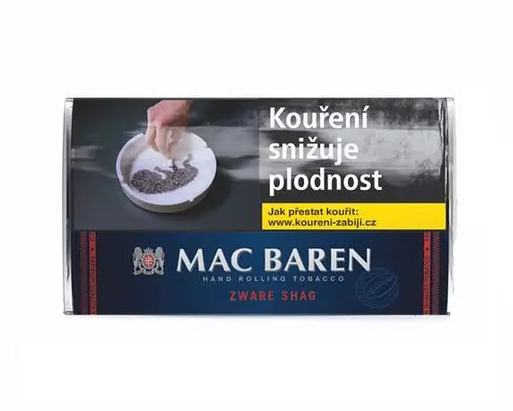 [MACBARZWASHA30G] Mac Baren Zware Shag (Finecut) 30g - cigaretový tabák