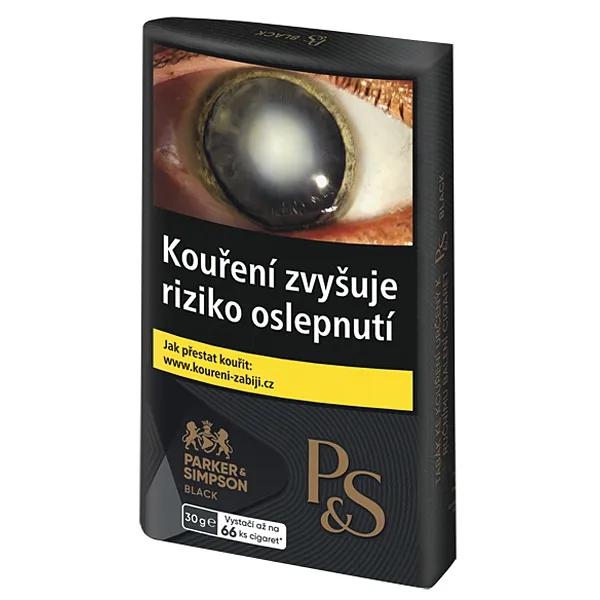 [PSBLA30G] P&S Black 30g - cigaretový tabák