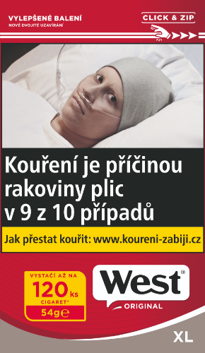 [WESRED54G] West Red 54g - cigaretový tabák
