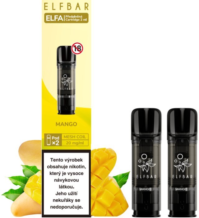 [ELFAPODMAN20] Elfa Pod Cartridge Mango 2x2ml - 20mg