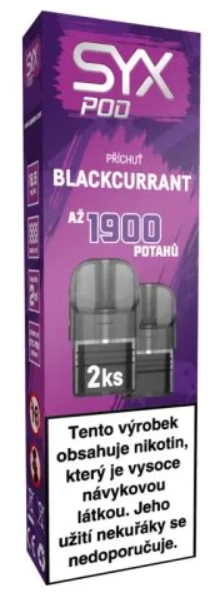 [SYXPODBLA16] Syx Pod Náplň Blackcurrant 2x2ml - 16.5mg