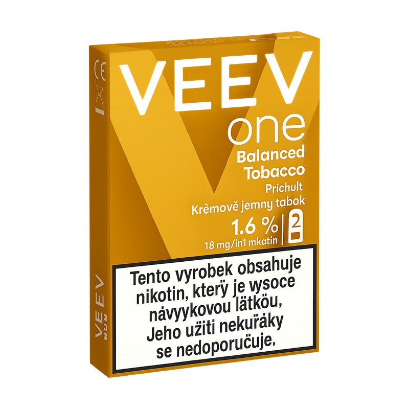 [VEEVONEBALTOB18] Veev One Náplň Balanced Tobacco 2ks - 18mg