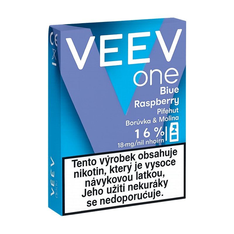 [VEEVONEBLURAS18] Veev One Náplň Blue Raspberry 2ks - 18mg