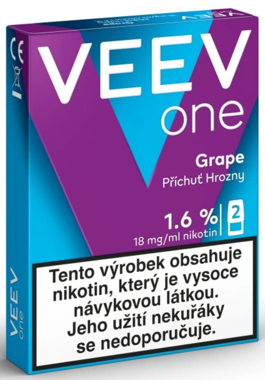 [VEEVONEGRA18] Veev One Náplň Grape 2ks - 18mg