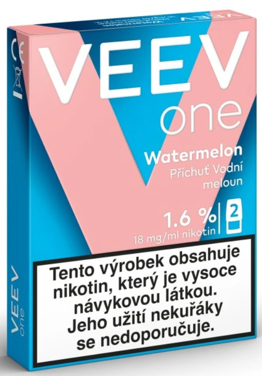 [VEEVONEWAT18] Veev One Náplň Watermelon 2ks - 18mg