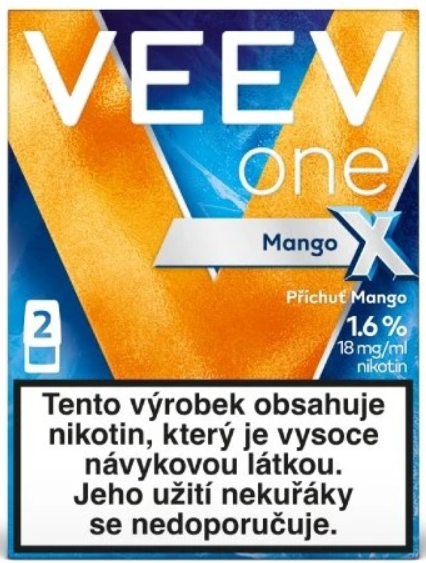 [VEEVONEXMAN18] Veev One X Náplň Mango 2ks - 18mg