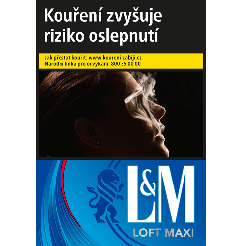 [LMLOFMAXTRUBLUSLI38S290] L&M LOFT MAXI True Blue SLI 38's 290.00 U