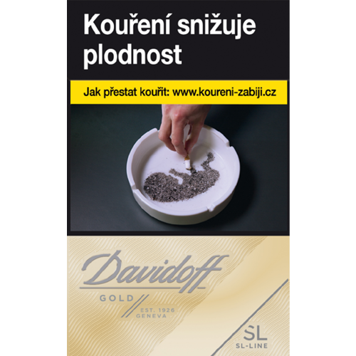 [DAVSLLINGOL183] Davidoff SL-Line Gold 183.00 U