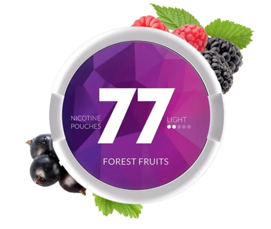 [77FORFRU] 77 Nikotinové sáčky Forest Fruits
