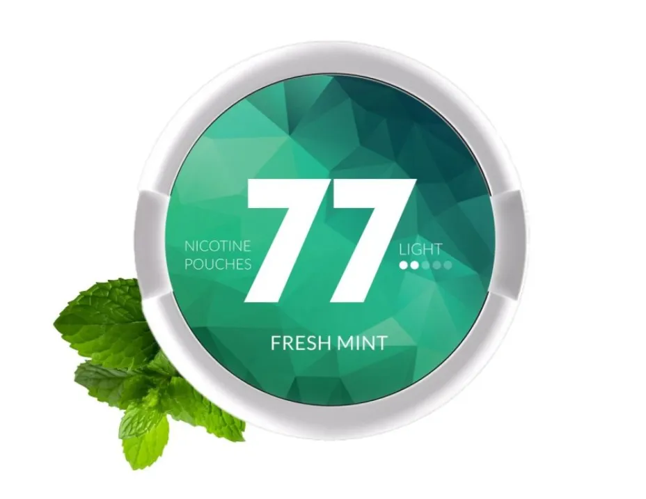 [77FREMIN] 77 Nikotinové sáčky Fresh Mint