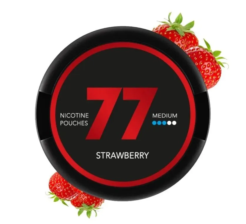 [77STR] 77 Nikotinové sáčky Strawberry