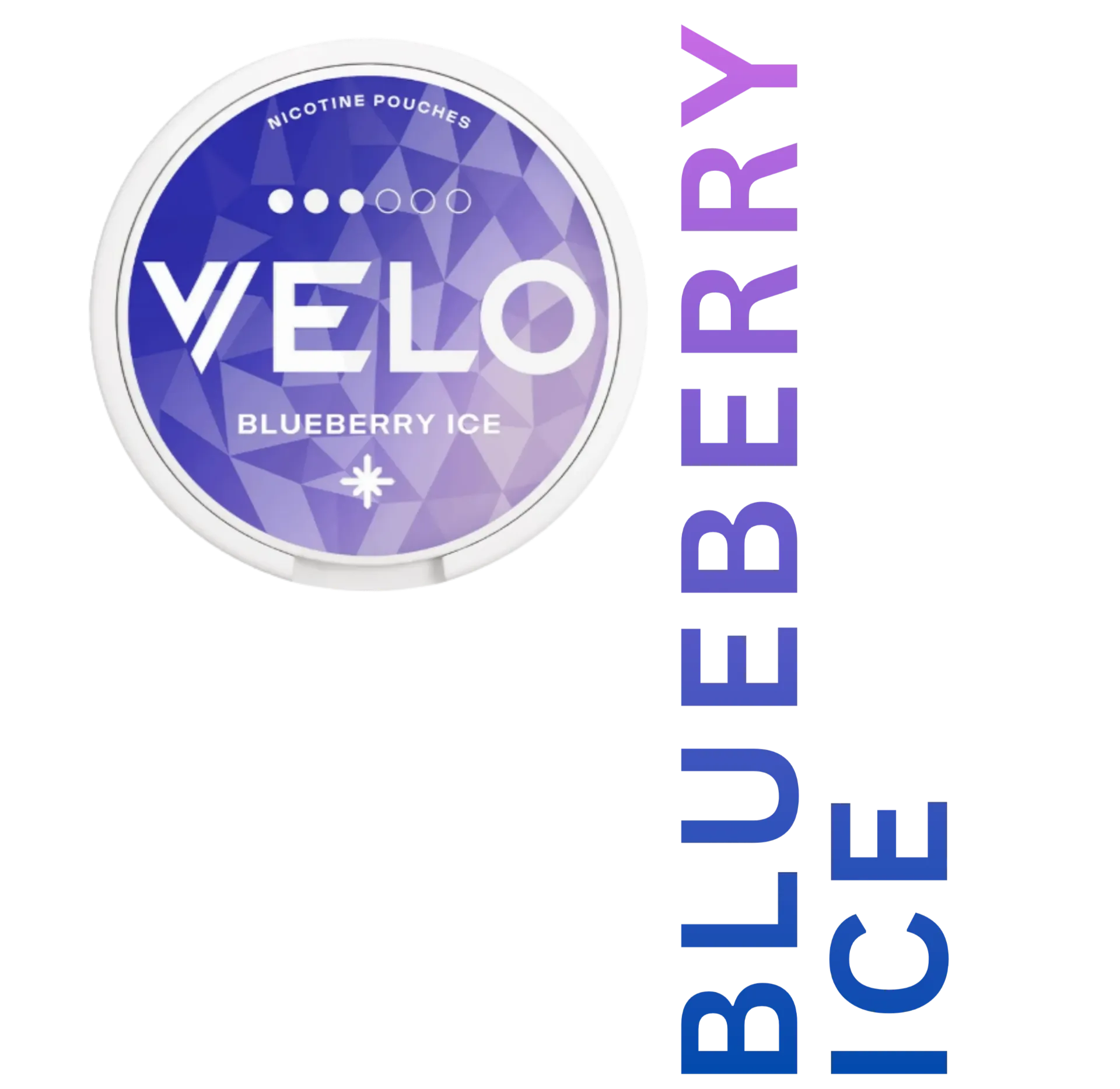 [VELOBLUICE8] Velo Nikotinové sáčky Blueberry Ice - 8mg