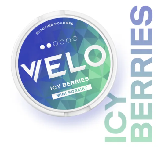 [VELOICYBER6] Velo Nikotinové sáčky Icy Berries - 6mg