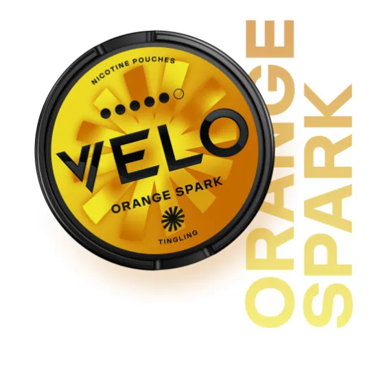 [VELOORASPA] Velo Nikotinové sáčky Orange Spark