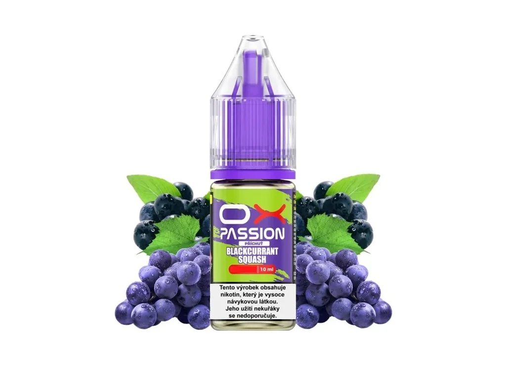 Eliquid Oxva Ox Passion Blackcurrant Squash - 20mg