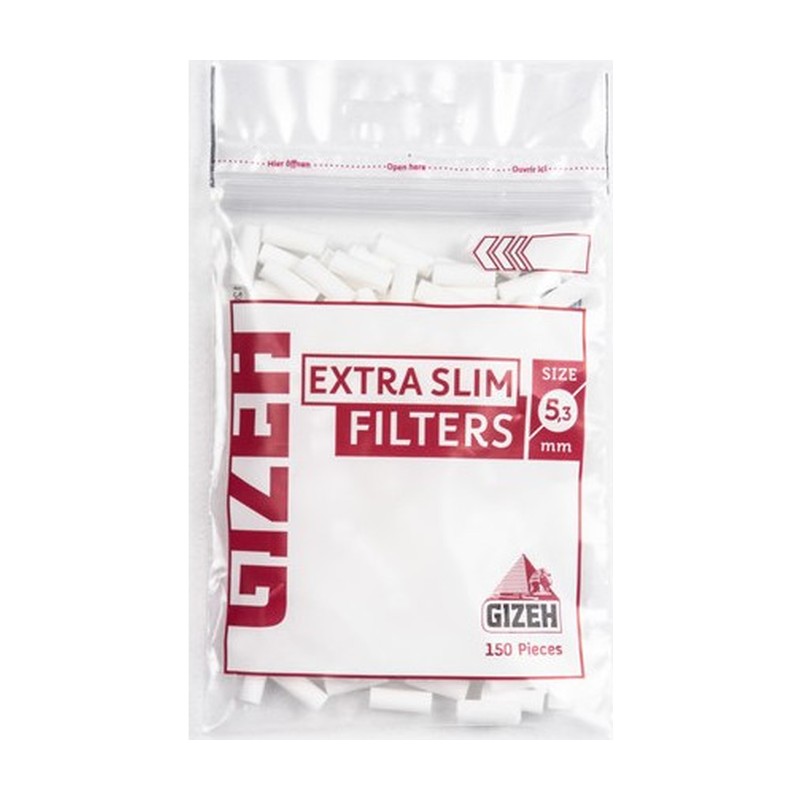 [FILGIZEXTSLI5MM150] Cigaretové filtry Gizeh Extra Slim 5mm 150ks