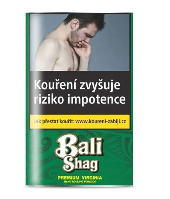 [BALSHAPREVIR30G-SB] Bali Shag Premium Virginia 30g - cigaretový tabák