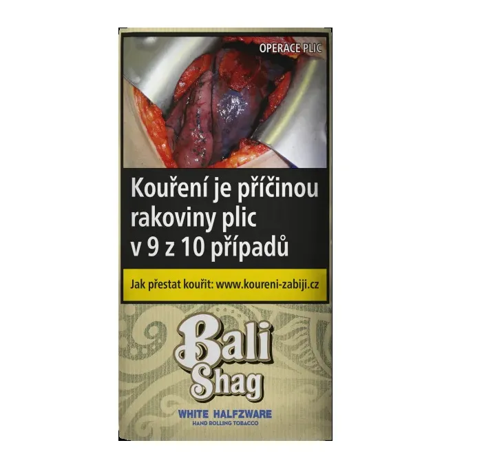 [BALSHAWHIHAL30G-SB] Bali Shag White Halfzware 30g - cigaretový tabák