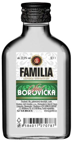 [FAMBOR3751201] Familia Borovička 37.5% 12x0.1l