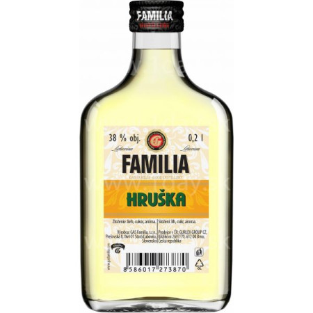 [FAMHRU381202] Familia Hruška 38% 12x0.2l