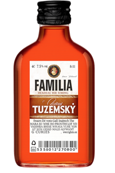 [FAMRUMTUM3751201] Familia Rum Tumzemský 37.5% 12x0.1l